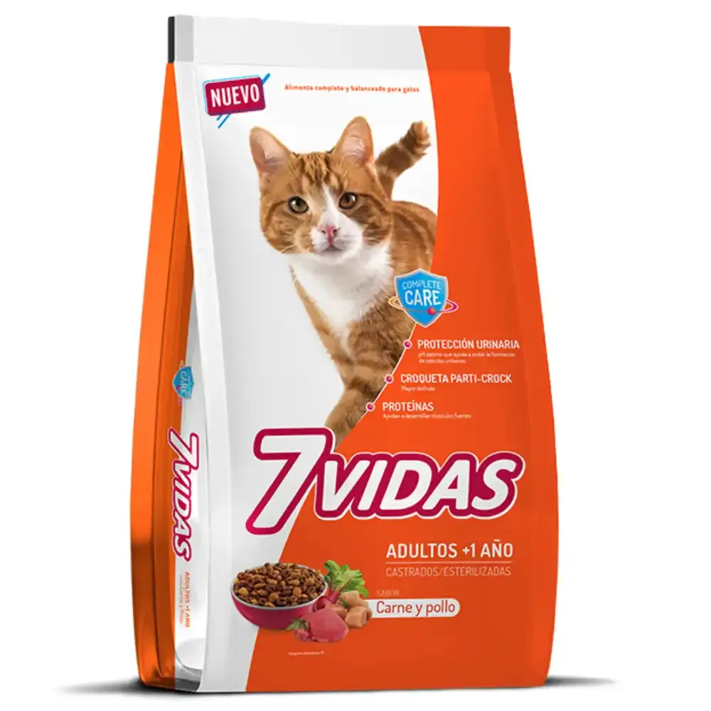 7 VIDAS ×10KG (CARNE Y POLLO)