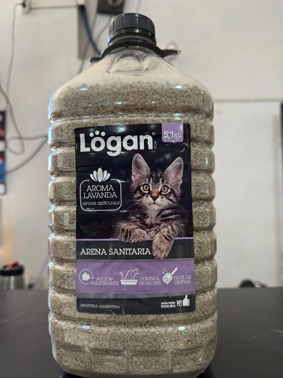 PIEDRA AGLOMERADA LOGAN x5,1KG LAVANDA
