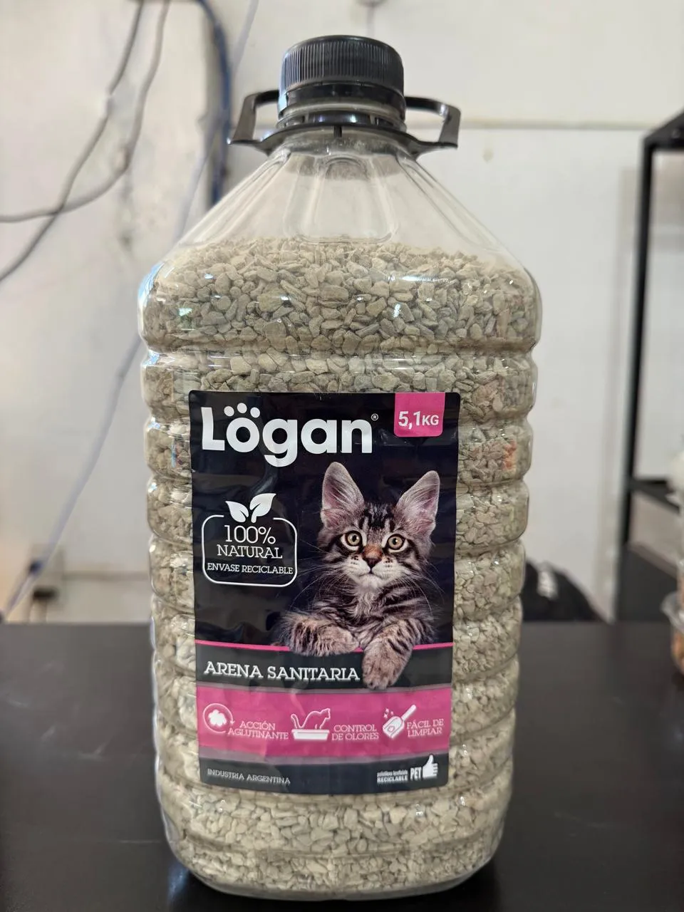 PIEDRA AGLOMERADA LOGAN x5,1KG NATURAL