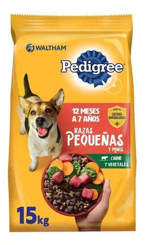 PEDIGREE ADULTO R/PEQUEÑA ×15KG