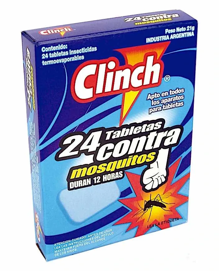 TABLETA MOSQUITOS CLINCH X24U